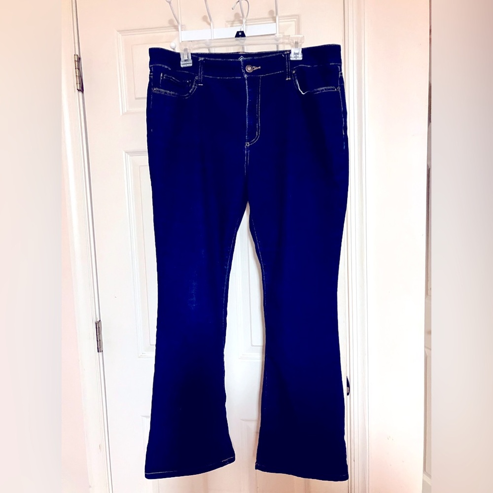 Dark Wash Boot Cut Jeans